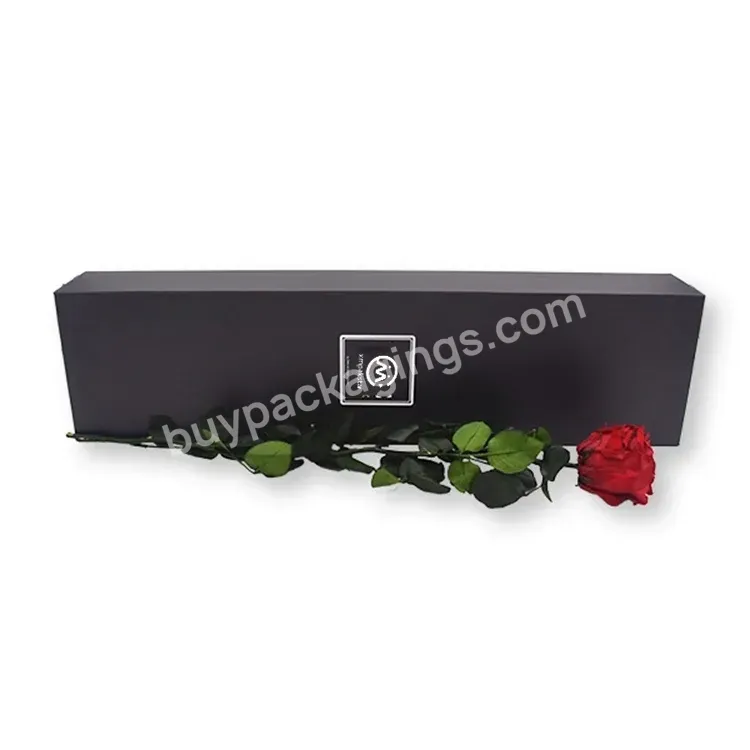 Factory Hot Sale Luxury Custom Rectangular Rigid Paper Bouquet Roses Packaging Fresh Flower Box - Buy Flower Box Luxury,Fresh Flower Box,Flower Box Bouquet.