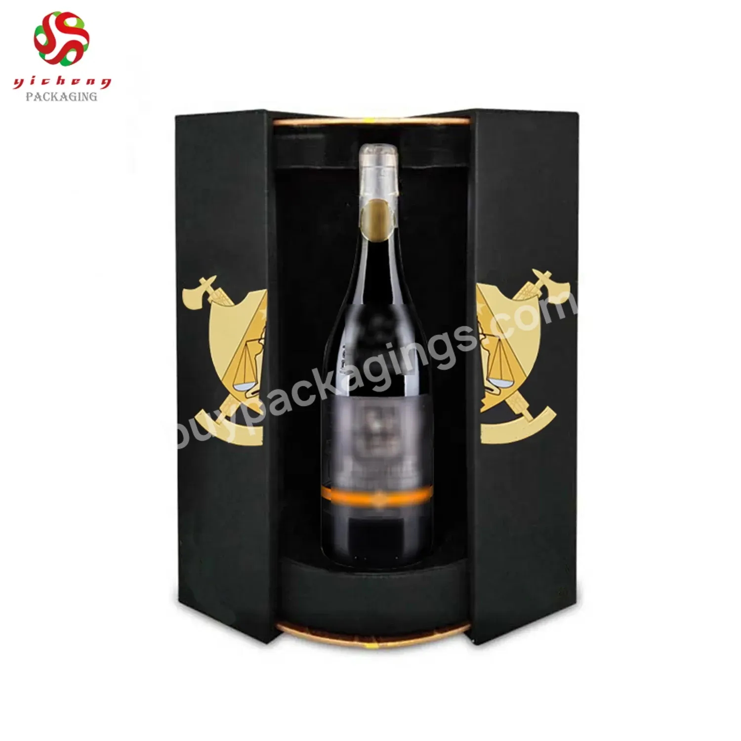 Luxury Design Champagne Bottle Wine Boxes Rigid Cardboard Paper Champagne Flute Gift Box Packaging - Buy Champagne Flute Gift Box,Wine Bottle Box Packaging,Cardboardwine Bottle Gift Box.