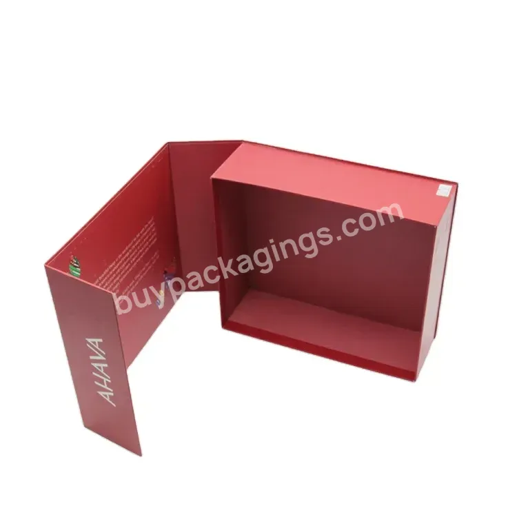 Luxury Foldable Rigid Packaging Magnets Folding Gift Boxes With Magnetic Closure - Buy Luxury Rigid Packaging Box,Magnets Folding Gift Boxes,Boxes With Magnetic Closure.