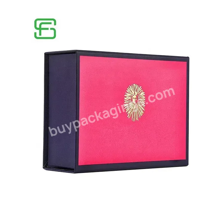 Matte Pink Large Rigid Magnetic Folding Essential Oil Makeup Cosmetic Packaging Box Custom Logo - Buy Branded Box,Custom Magnetic Boxes,Cosmetic Packaging Boxes Custom Logo.