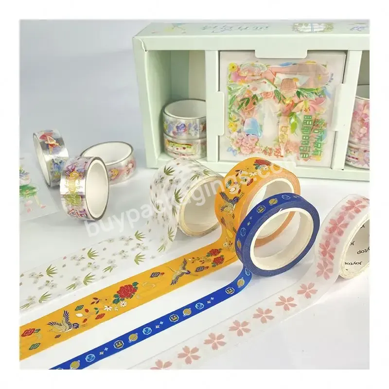 Quality Waterproof Pvc Roll Transparent Flower Adhesive Tape Washi Tape Sets - Buy Clear Washi Tape,Masking Tape Green Washi,Washi Tape Ready To Ship.