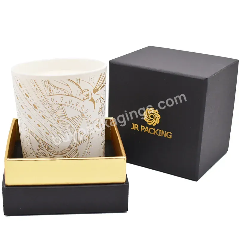 Rectangular Custom Luxury Hard Cardboard Rigid Packaging Paper Candle Gift Box - Buy Candle Gift Box With Logo,Candle Gift Box,Candle Box Packaging Luxury.