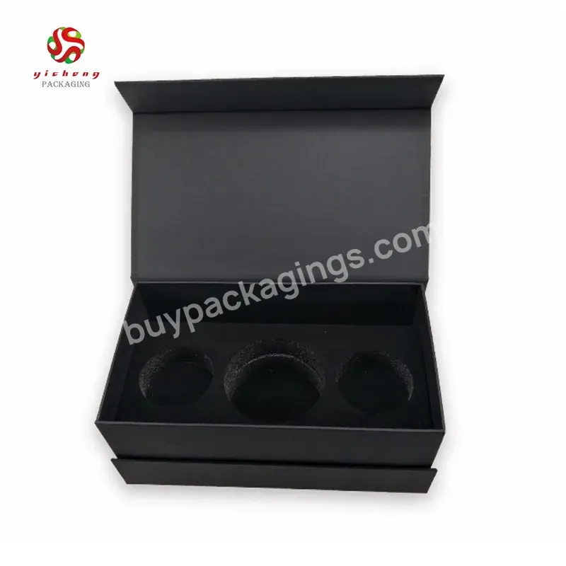Wholesale Custom Eco Friendly Cardboard Rigid Small Black Paper Gift Boxes With Foam Insert - Buy Gift Boxes,Paper Gift Box,Black Gift Box.