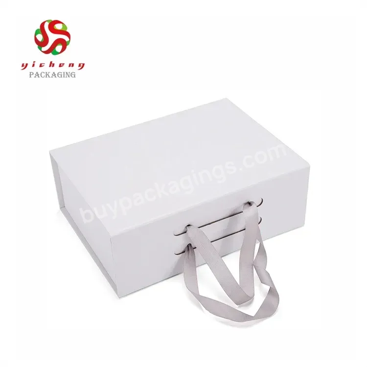 Wholesale Custom Logo Luxury Rigid Cardboard Boxes Folding Magnetic Packaging Paper Shoe Box - Buy Shoe Box,White Magnet Box,Magnet Foldable Clothes Paper Box.