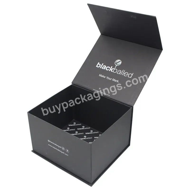 Flap Top Luxury Product Gift Packaging Custom Double-sided Printing Rigid Matte Cardboard Magnetic Black Box - Buy Magnet Boxes,Magnetic Gift Box,Cardboard Box.