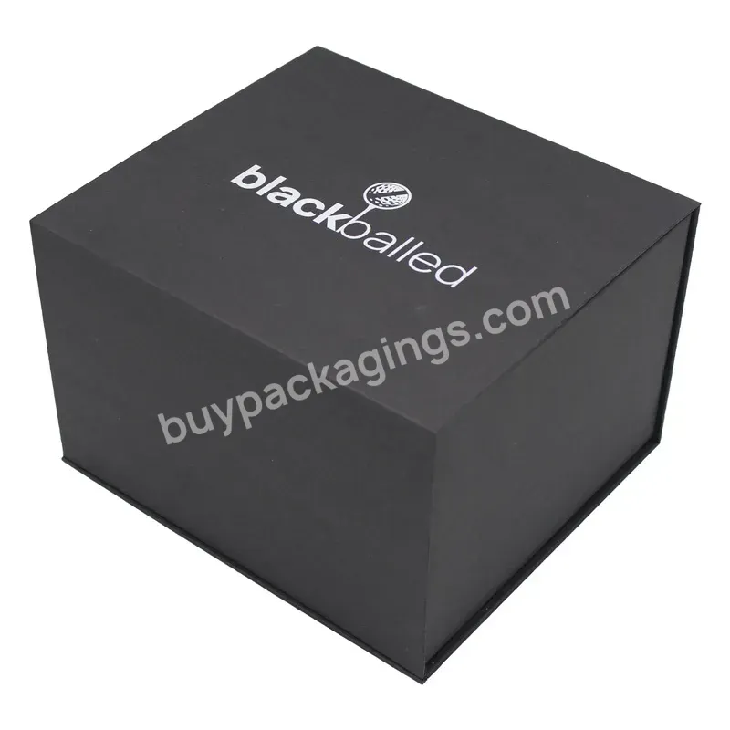 Flap Top Luxury Product Gift Packaging Custom Double-sided Printing Rigid Matte Cardboard Magnetic Black Box - Buy Magnet Boxes,Magnetic Gift Box,Cardboard Box.
