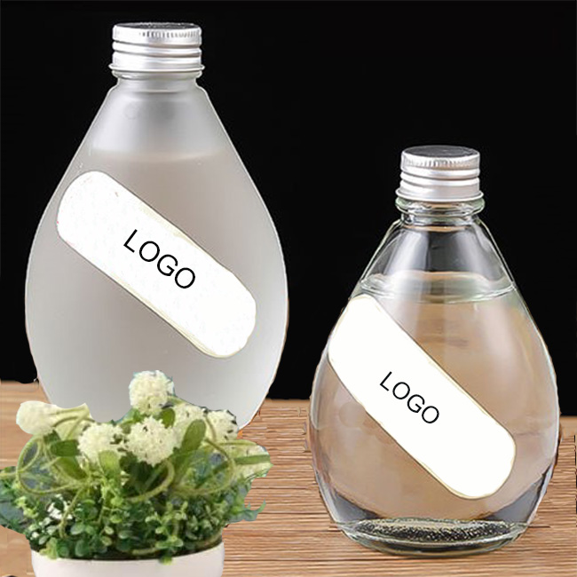 Free Samples 500ml 1000ml TearWater- Drop Shaped Beverage Glass Wine Bottle