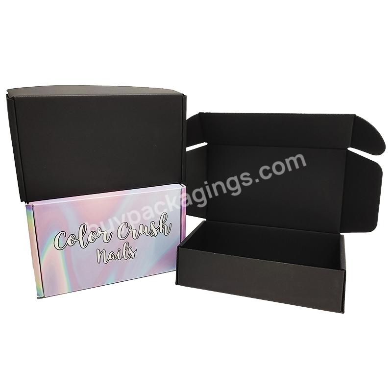 wholesale price kraft paper matte box mailer cosmetic packaging tear off shipping boxes paper cup