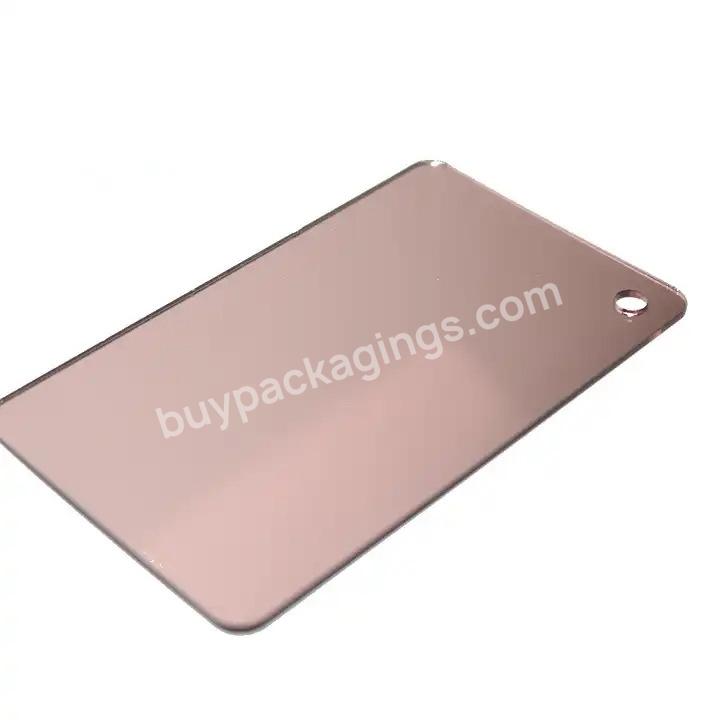 1 Way 1220x2440mm Plastic Flooring Mirror Sheet 1mm Acrylic Plate For Laser Cutting