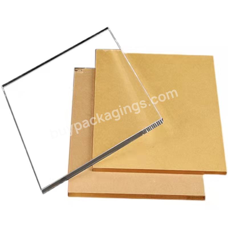 100% Virgin Ps Material Transparent Ps Board Hard Clear Polystyrene Sheet 1mm 2mm 3mm Thick