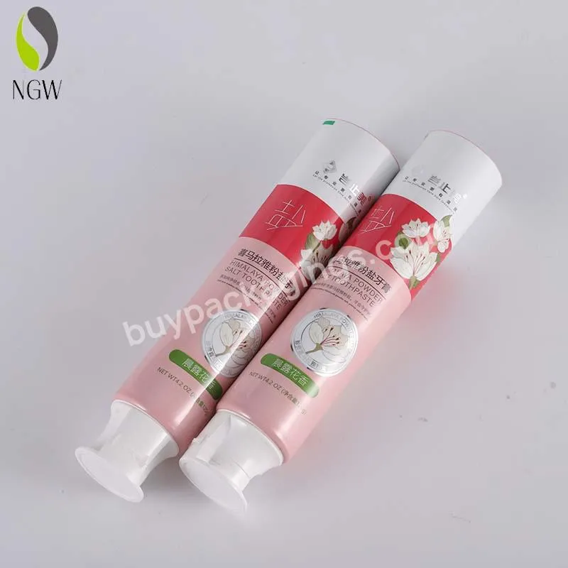 100g 110g 120g 130g 140g 150g Customized Empty Soft Aluminum Plastic Tube Biodegradable Pet Toothpaste Tube Packaging