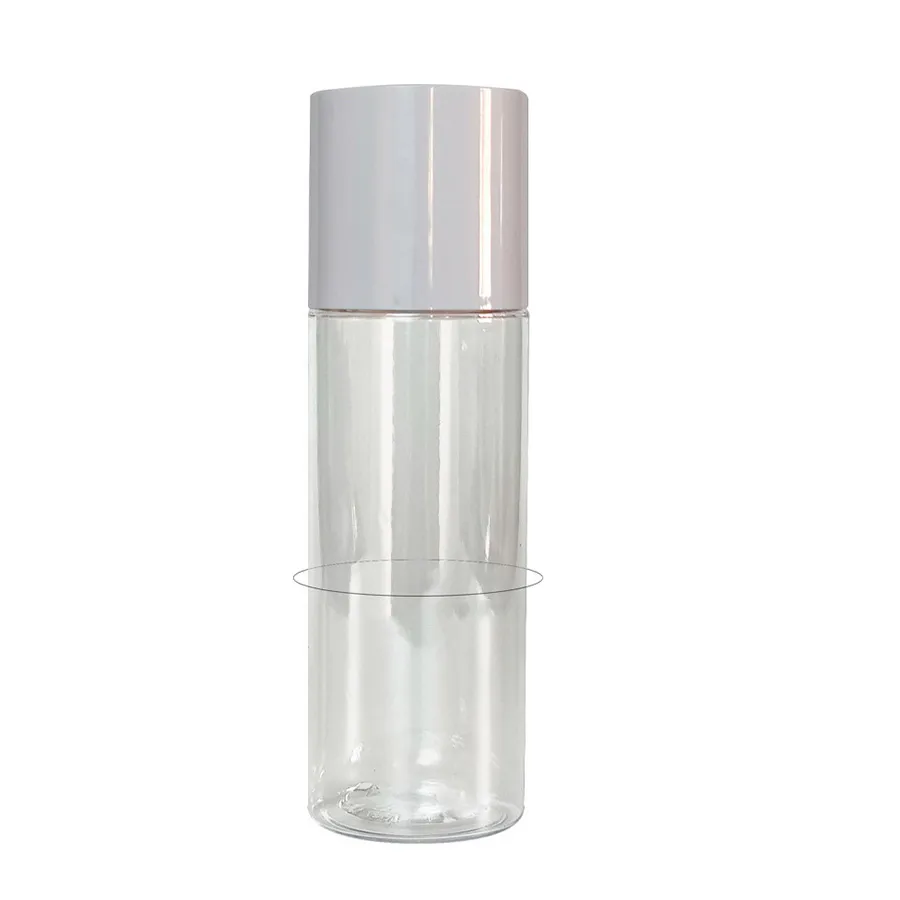 100ml Flat Shoulder Essence Toner Bottle 150ml Moisturizing Water Cylindrical  PET Material Plastic Bottle