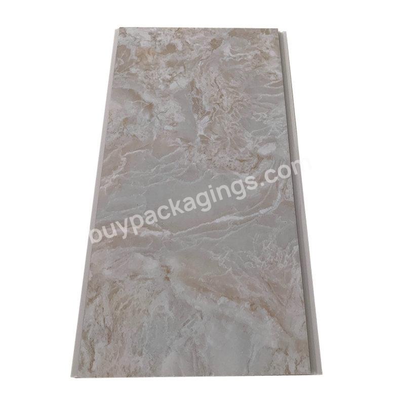 1220x2440 1220x2800 Modern Style Waterproof Marble Design Wall Decor Pvc Sheet