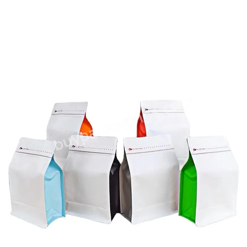 125g 250g 500g 1kg Aluminum Foil Flat Bottom Coffee Bean Bags With Valve - Buy Flat Bottom Coffee Bag,Roasted Coffee Bag,Coffee Sachet Packaging.
