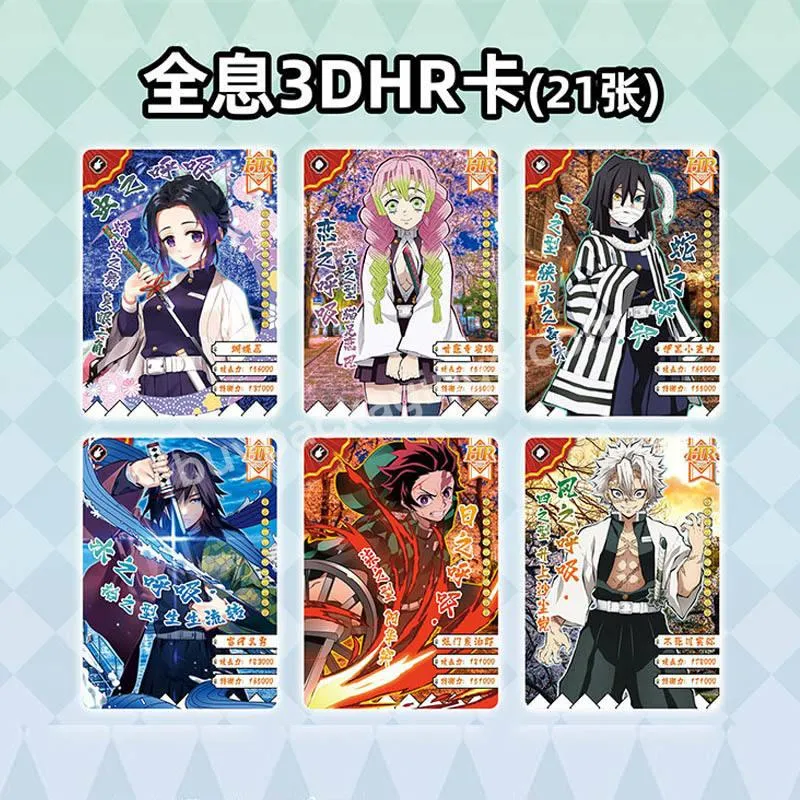 12box Wholesale Demon Slayer Collection Card Box Cp Sp Ssp Anime Table Playing Game Board Kids Adult Toys Christmas Gift - Buy Demon Slayer Collection Card,Demon Slayer Box,Wholesales Demon Slayer Collection Card.