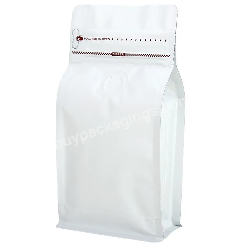 1lb 500g 1 Pound Colorful Resealable Ziplock Wholesale One Way Valve Pouch Packaging Bean Coffee Bags