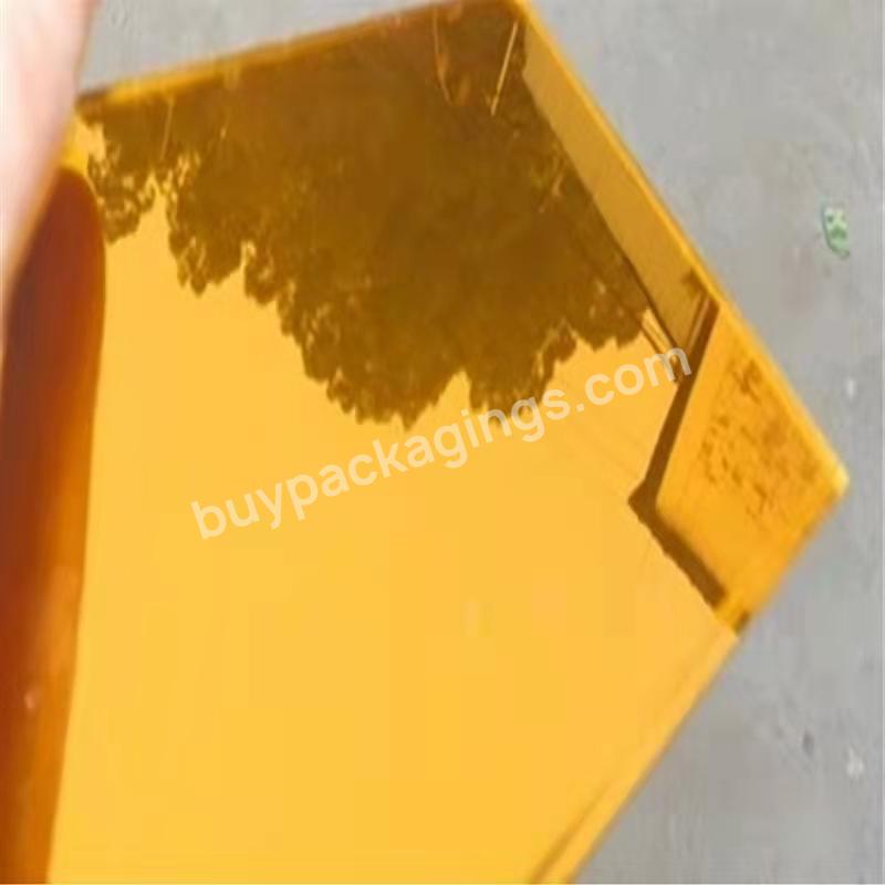 1mm 1.8mm 2.8mm Gold Polystyrene Mirror Sheet/ps Mirror Sheet