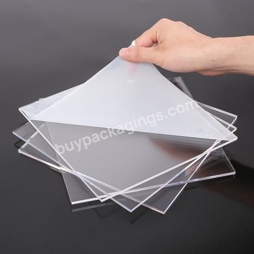 1mm 3mm 4mm Whit Thick 122*2440 4x8 Manufactures China Extruded Factory Cast Perspex Board Pmma Clear Acrylic Sheet