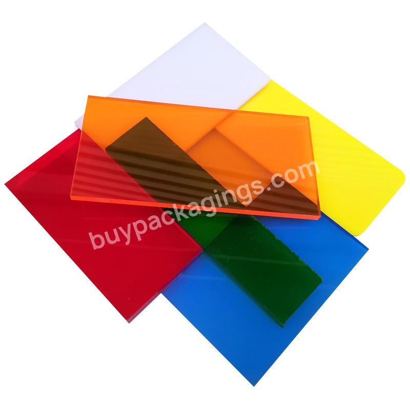 1mm Anti Scratch High Gloss Acrylic Sheet For Kitchen Cabinets