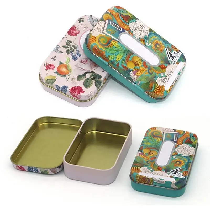 20 Years Factory Custom printed pattern candy candy tin box