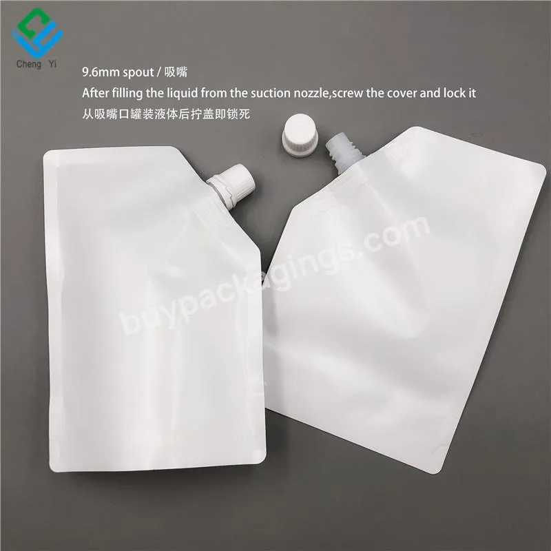 200ml/200g Biodegradable Stand Up Liquid Food Pouch With Spout For Powder - Buy 50ml 100ml 200ml 300ml Oem Service Printing Clear Liquid Vertical Bag With Mouth,Accept Custom Plastic Stand Up Spout Pouch Packaging Bag For Jelly Juice Liquid Food.