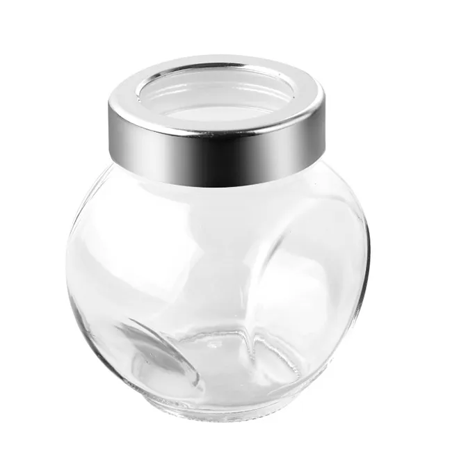 200ML450ML750ML1400MlL Condiment Storage Container Pepper Spice Jar Seasoning Glass Bottle