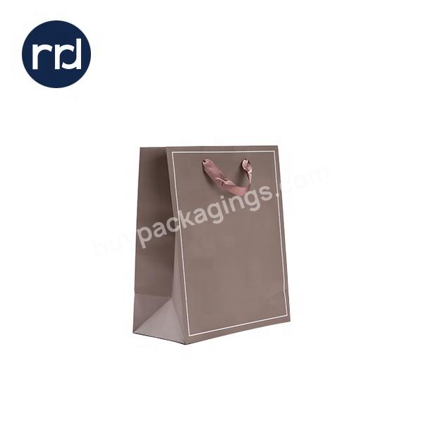 2020 RR Donnelley wholesale hotsale packaging shopping bag custom printed bread bags with handle