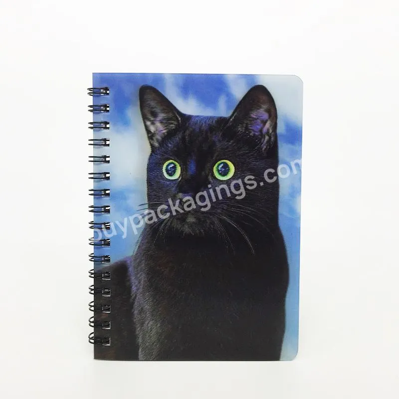 2021 Cute 3d Cat Design Notebook Student Diary Notebook Soft Cover A6 Spiral Note Book Notebook - Buy Cute 3d Dog Design Notebook,Dog Non Spiral Notebook,Notebook Custom.