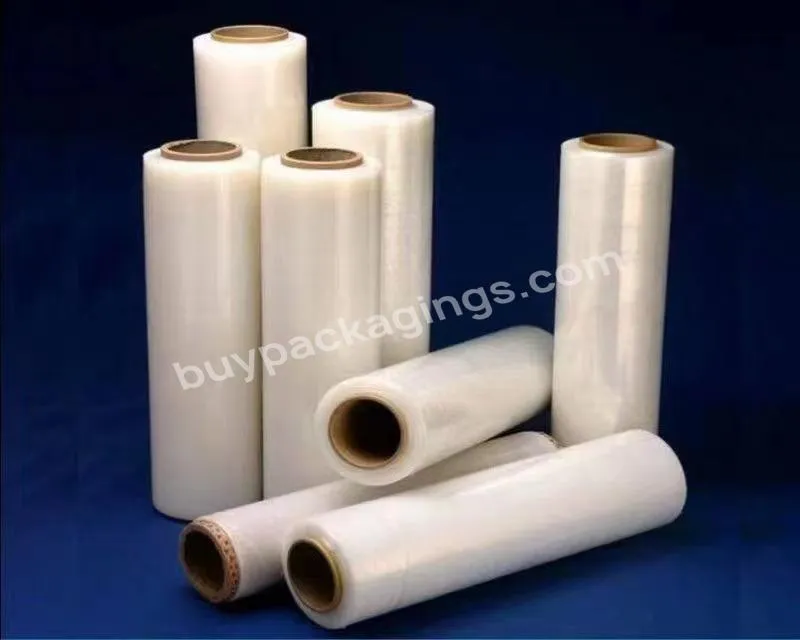 2022 Hot Sale Good Price Manual Shrink Film Packing And Sealing Pe Lldpe Wrapping Single Strech Film 18 " For Packing