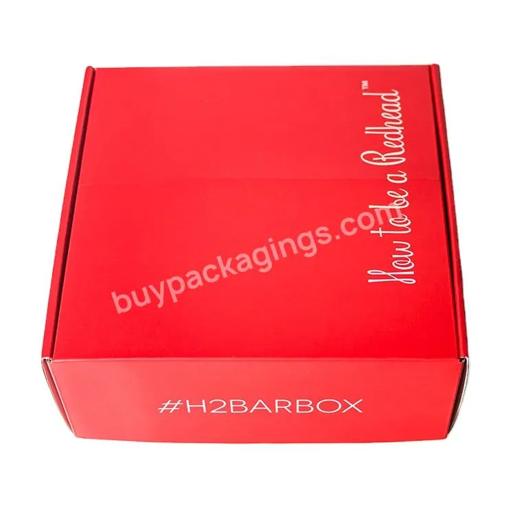 2022 Hotsale Custom Printed Mailer Box Colorful Printed Corrugated Box Cosmetic Folded Gift Box