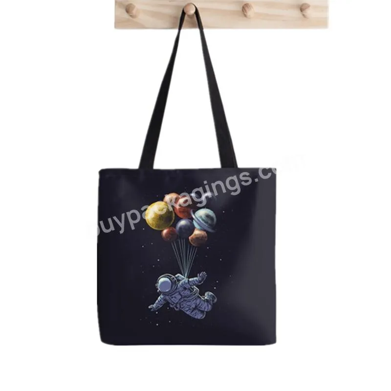 2022 Tote Bag Printed Women Harajuku Shopper Handbag Girl Shoulder Shopping Bag Lady Canvas Bag