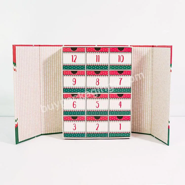 2023 Deluxe Advent Skalenders Christmas Non Chocolate Advent Calendar Packaging Box