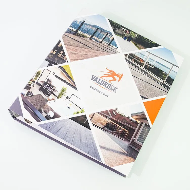 2023 Factory Premium Cardboard A4 Size Map Collection Paper Holder Portfolio Binder Trading Card Album Folder