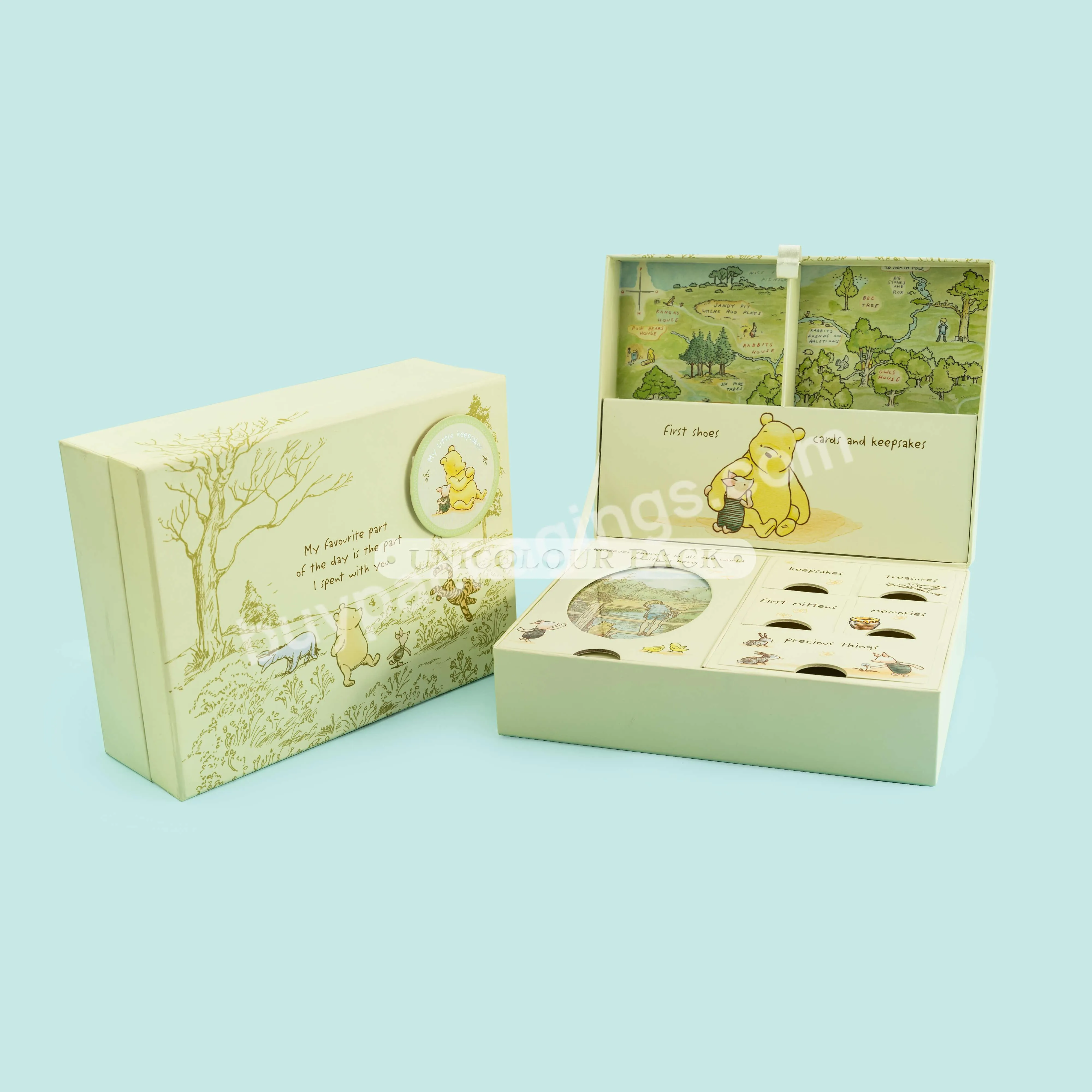 2023 Hot Selling Cardboard Baby Gift Keepsake Box