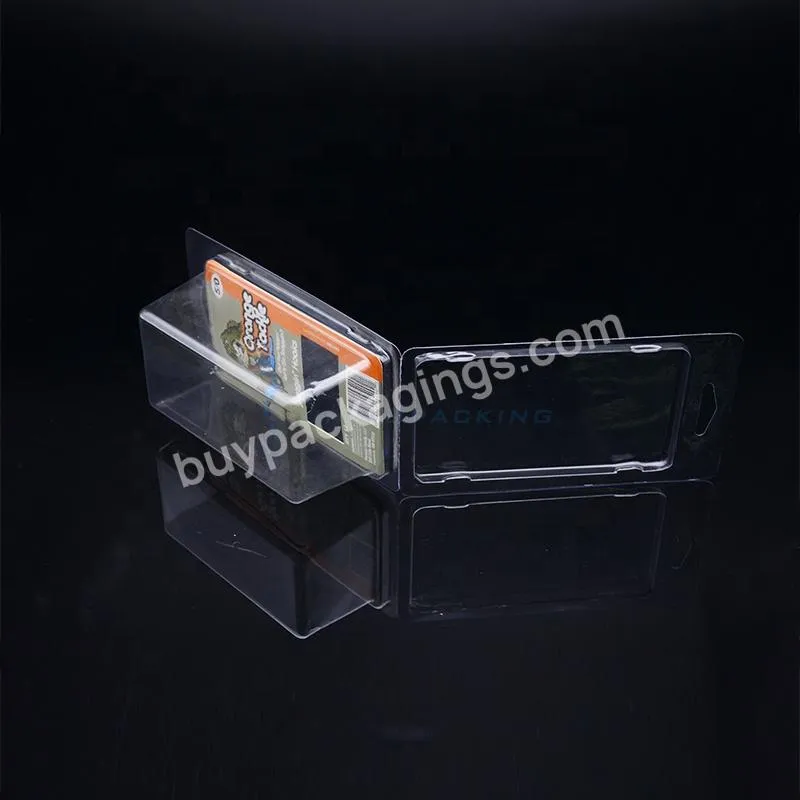 2023 Iso Factory Customize Double Fold Pet Clamshell Packaging