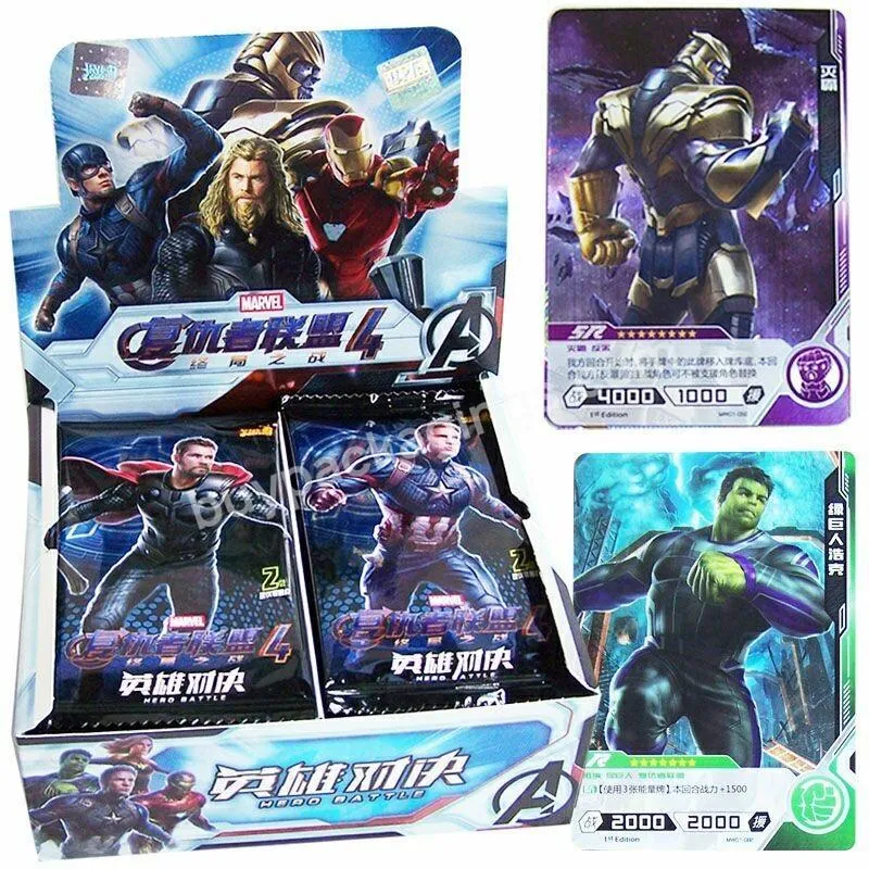 2023 New Avengers 4 Marvel Spider-man Iron Man Ssr Flash Cards Collection Card Books Kids Toys Gifts Collection Cards - Buy Avengers 4 Cards,Spider-man Iron Man Ssr Flash Cards,Hanamichi Sakuragi Rukawa Kaede Akagi Takenori Miyagi Ryota.