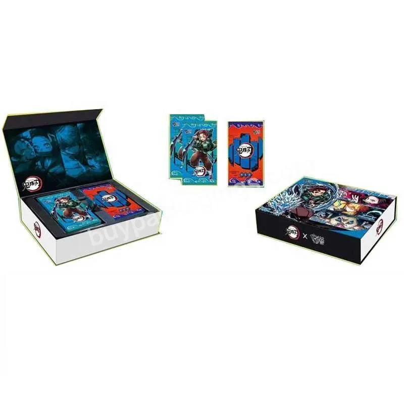 2023 Wholesales 36box Demon Slayer Collection Cards Box Kamado Tanjirou Kamado Anime Playing Game Carts Christmas Gift - Buy Demon Slayer Collection Cards,Wholesales Demon Slayer Collection Cards,Demon Slayer Collection Cards For Adults.