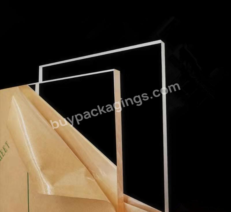 2.05m*3.05m Large Dimension Pmma Acrylic Sheet Clear Ple Xiglass Factory Price