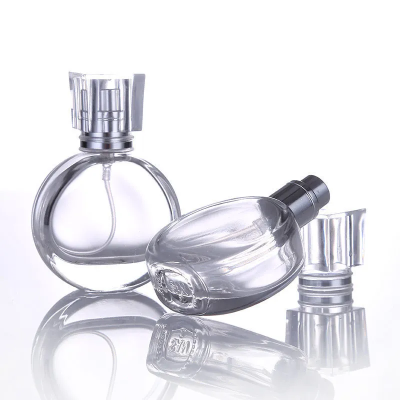 20ml 25ml 50ml Free Sample Multi Capacity Glass Perfume Bottles Cosmetic Glass Perfume Bottle