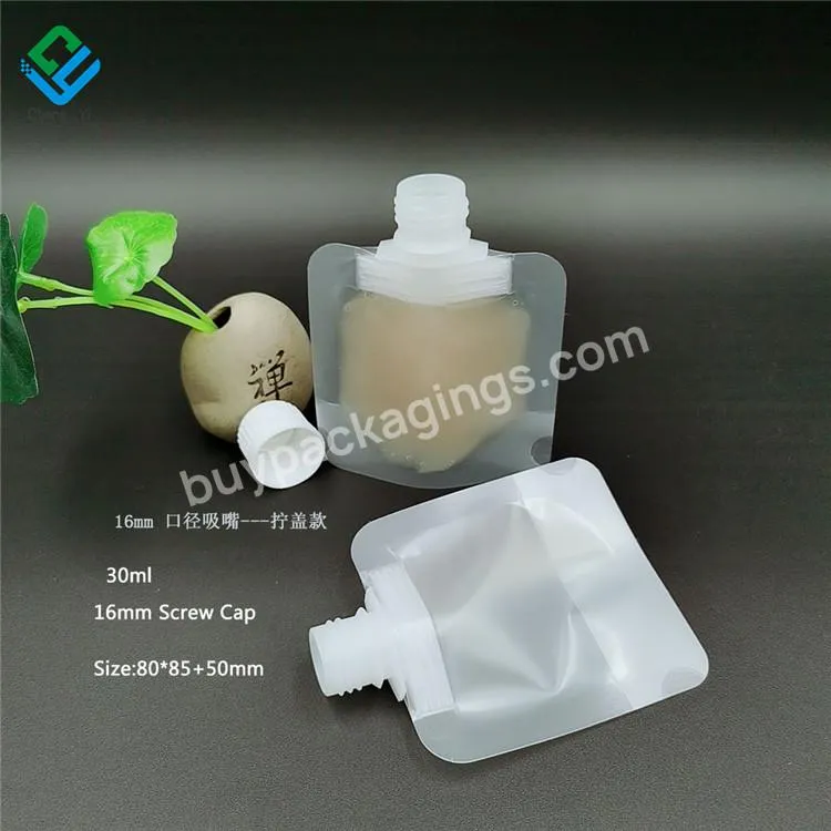 20ml/30ml/60ml Stand Up Spout Pouch Bag With Flip Caps In Stock Shampoo Storage Bags Packaging Bag Portable Bottle - Buy Gel Hand Sanitizer Emulsion Fluid Bottle Liquid Pcakaging Alcohol Plastic Small Spout Bags For 50ml 1.7 Oz,Mini Liquid Stand Pouc