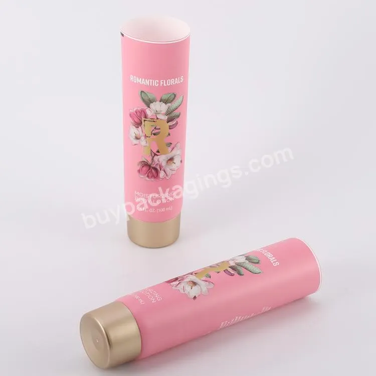 20ml40ml60ml80ml100ml120ml Soft Plastic Squeeze Tube Empty Tube Cosmetic Packaging Laminated Pe Lotion Essential Oil Tube