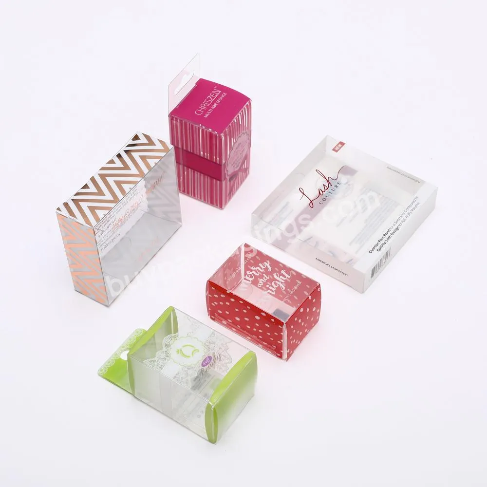 22 Years Experienced Factory Custom Design Transparent Plastic PET Box Packaging