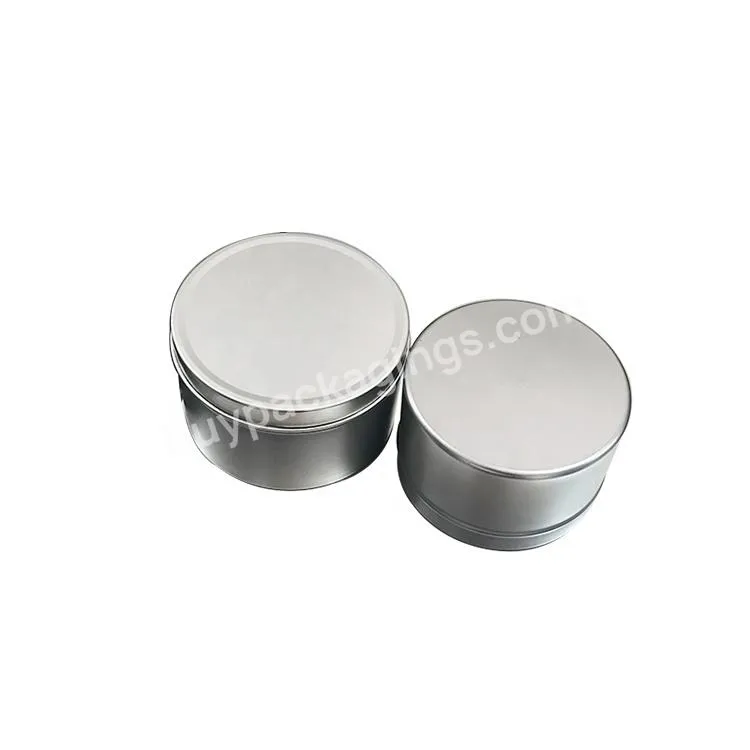 250ml High Quality Empty Aroma Candle Cans Containers Candle Tin 4oz 8oz Tin Cans For Candle