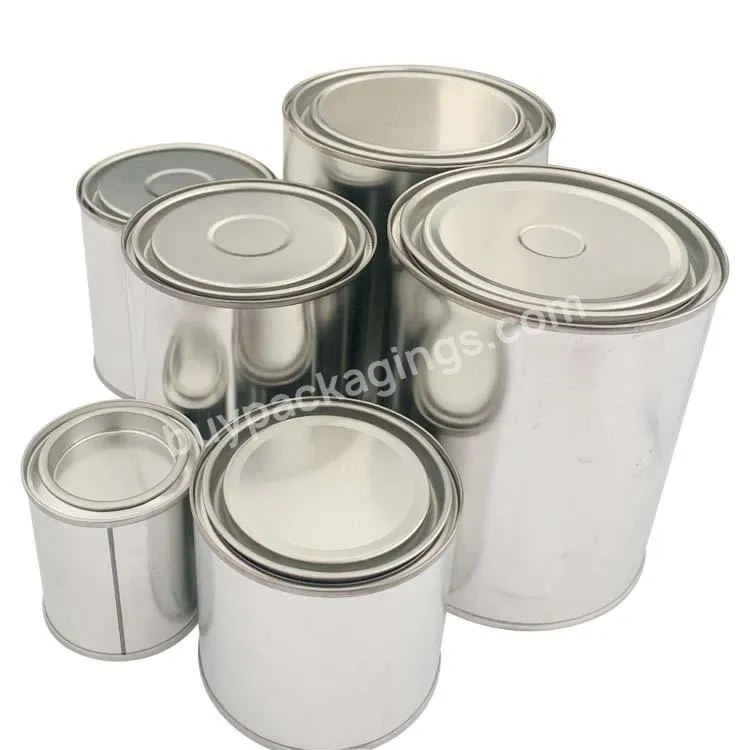 250ml Wholesales Metal Paint Tin Can With Lever Lid For Painting Packaging