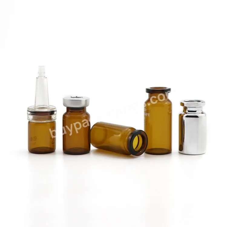 2ml 3ml 5ml 7ml 8ml 10ml 15ml 20ml 30ml Custom Injectable Amber Borosilicate Small Tubular Glass Vial