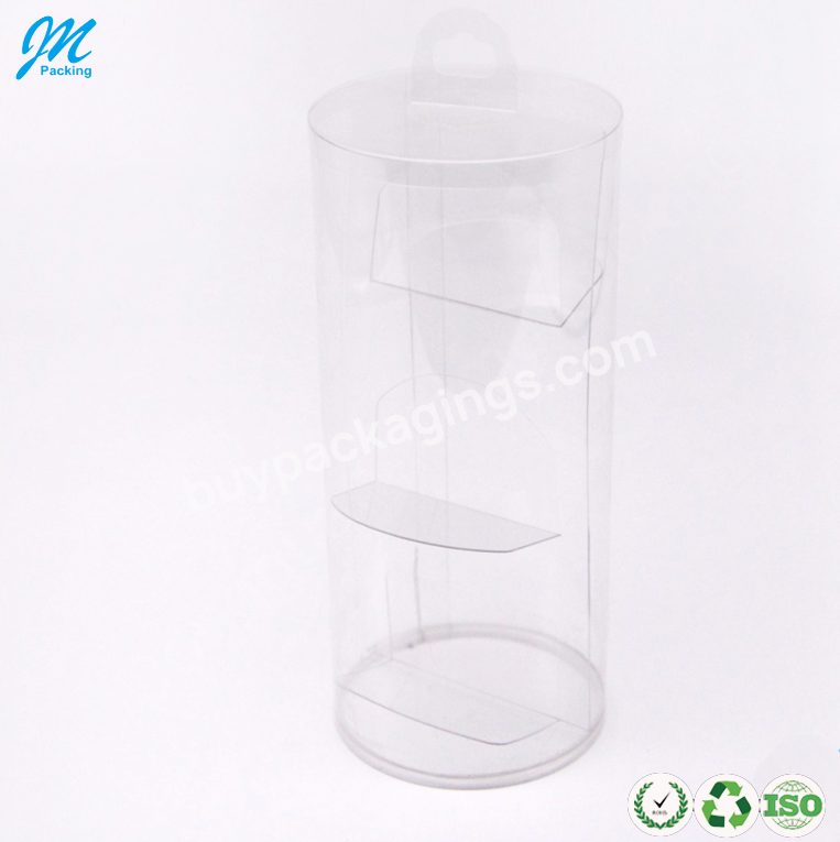 3 Compartment Round Transparent Plastic Tool Case Storage Box