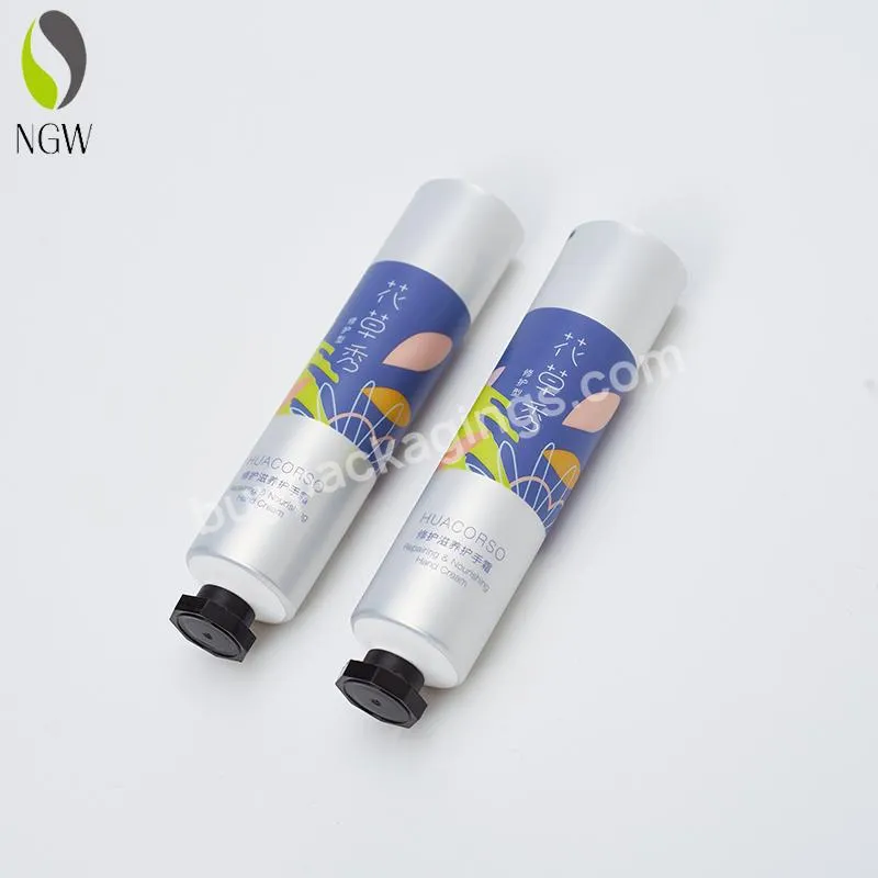 30ml 50ml 80ml 100ml Abl Tubes Aluminum Soft Cosmetic Plastic Laminated Tube For Hand Cream With Octagonal Cover