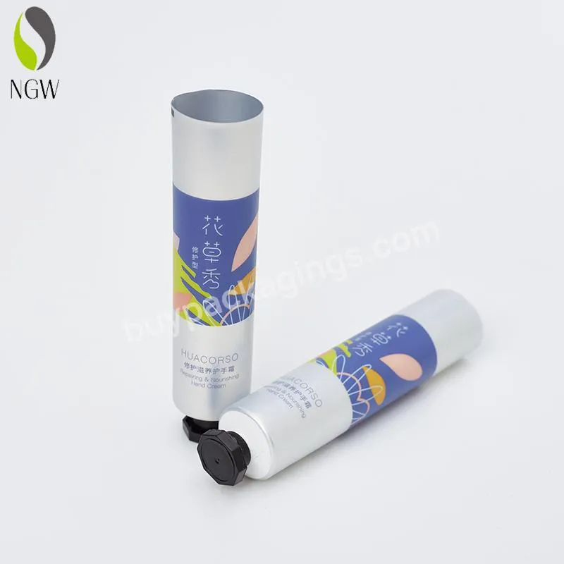 30ml 50ml 80ml 100ml Abl Tubes Aluminum Soft Cosmetic Plastic Laminated Tube For Hand Cream With Octagonal Cover