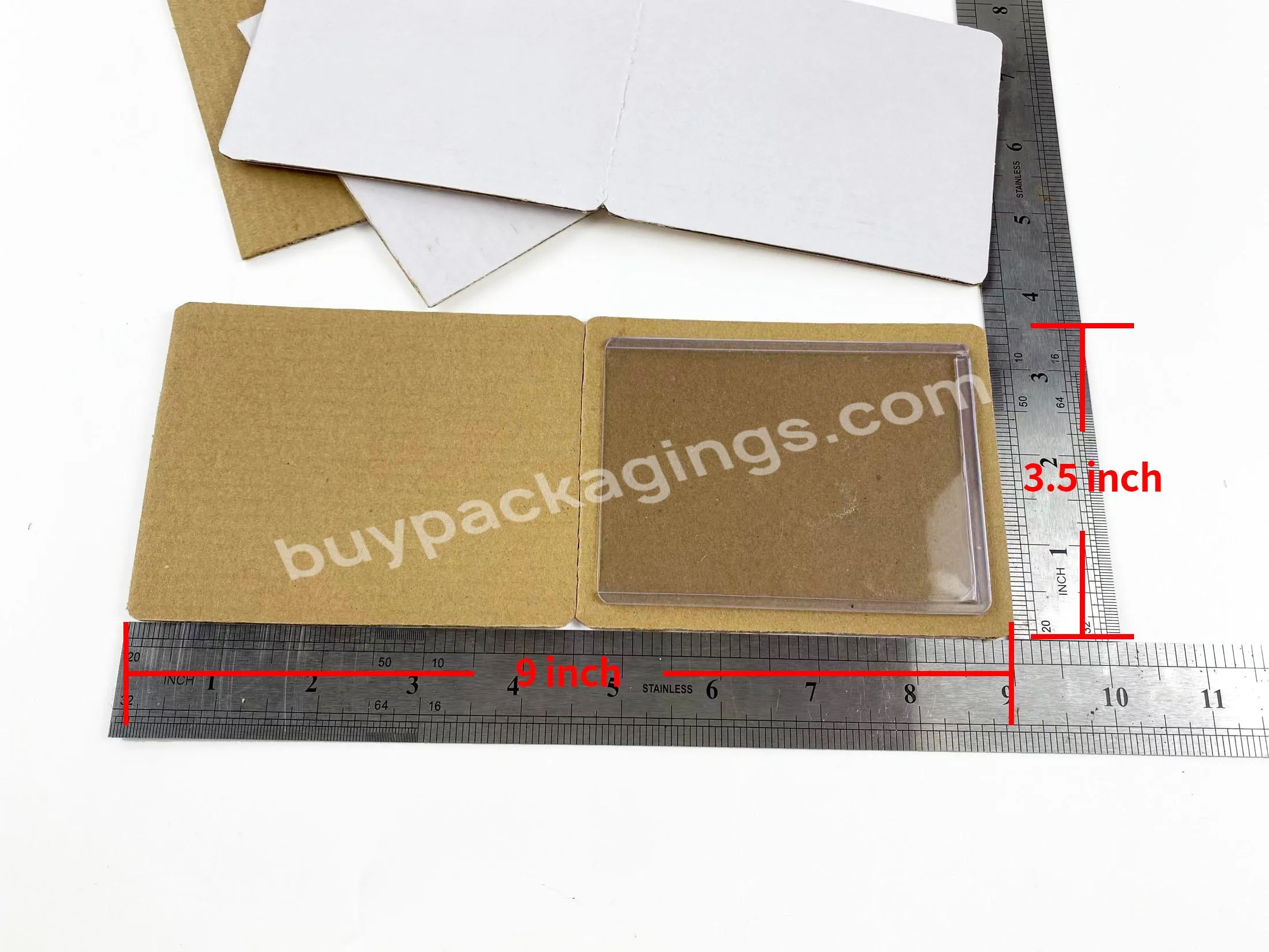 3.5" X 4.5" Premium Cardboard Inserts Card Mailers Cardboard Flats For Trading Card Breakers