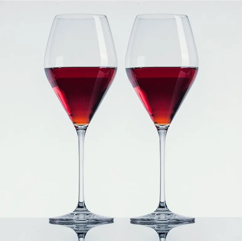 417ml 546ml 700ml Lead Free Long Stem Clear Red Wine Glass Goblet Red Wine Glass For Restaurant